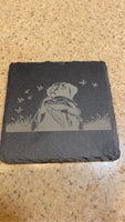 Slate coasters